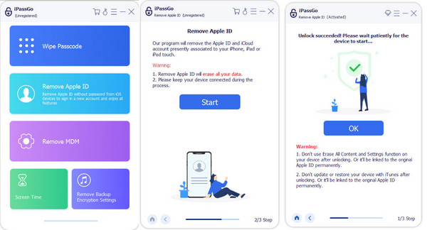 iPassgo 删除 Apple ID