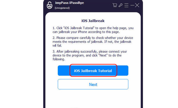 Tutoriál k jailbreaku Další Imypass