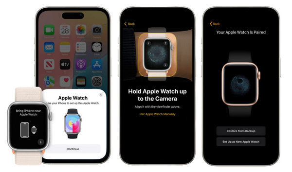 配对 Apple Watch 与 iPhone