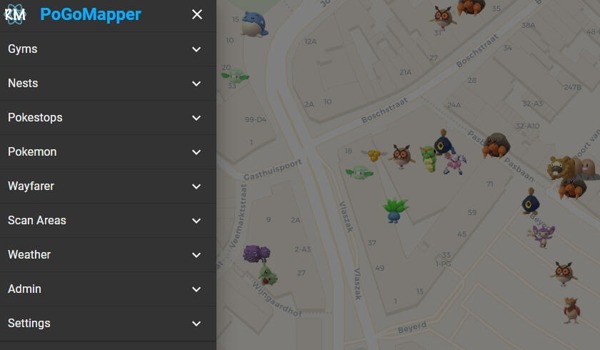Приложение Pogomapper