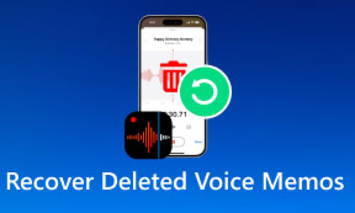 如何使用4 种方法恢复iPhone 上已删除的语音备忘录