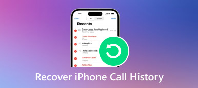 iPhoneの通話履歴を復元する