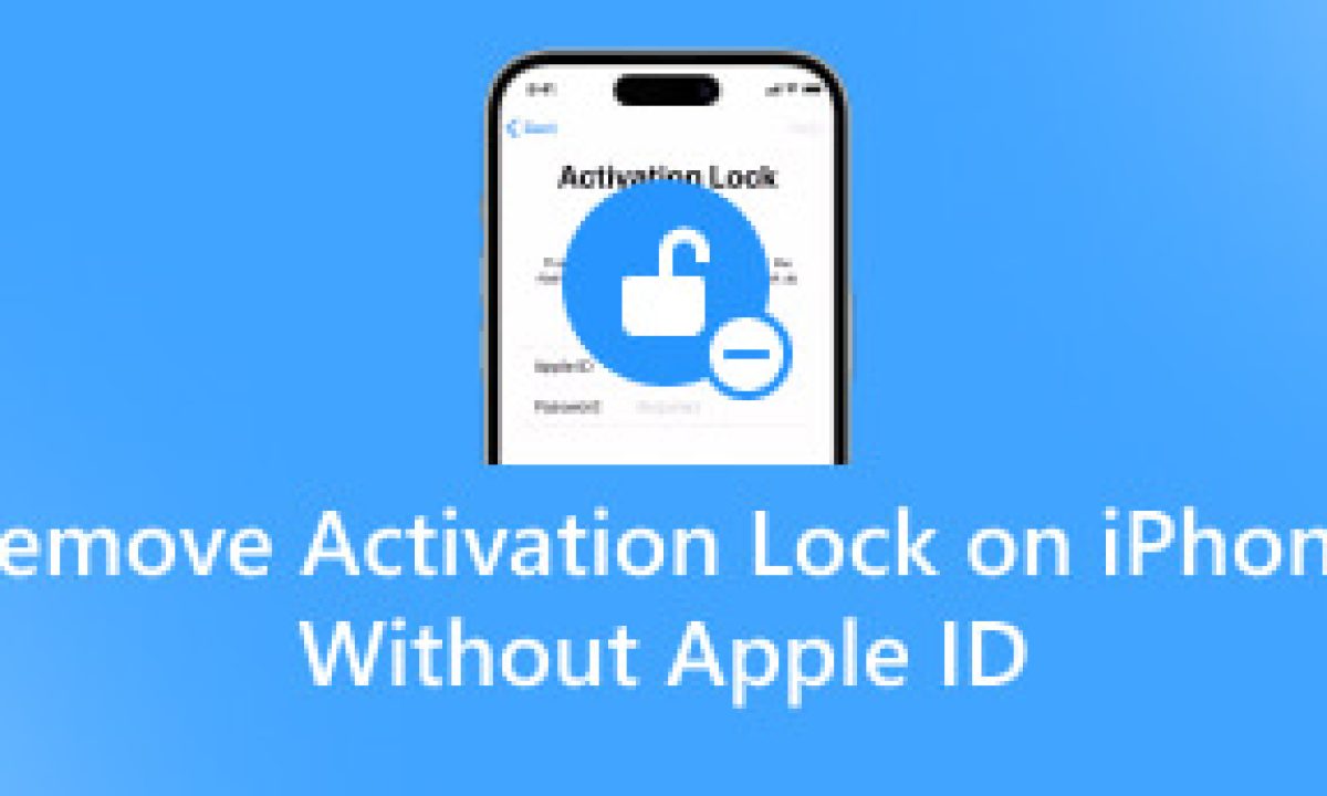 Apple IDなしでiPhoneのアクティベーションロックを解除する