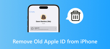 Poista vanha Apple ID iPhonesta