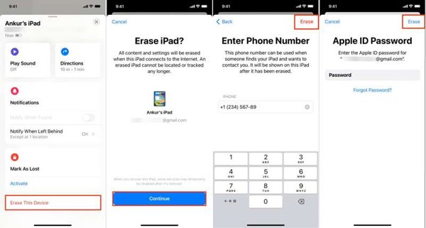 Tetapkan Semula Ipad Cari Saya