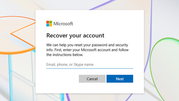Setel Ulang Kata Sandi Microsoft