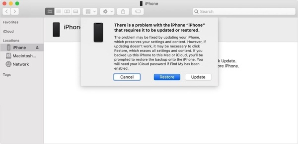 Restore iPhone