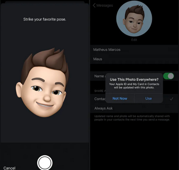 Set Memoji As Apple id Picture