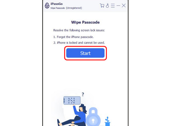开始按钮 iPassgo