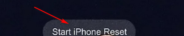 Ketik Mulakan Tetapan Semula iPhone