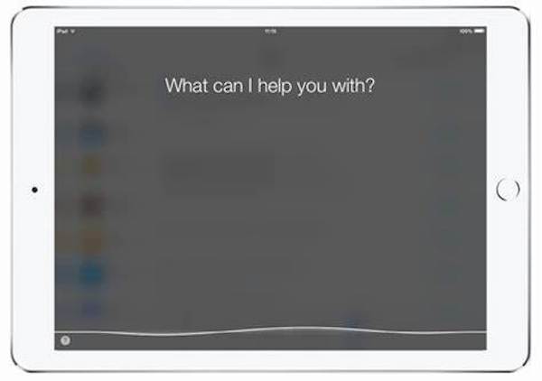 Odemkněte iPad pomocí Siri