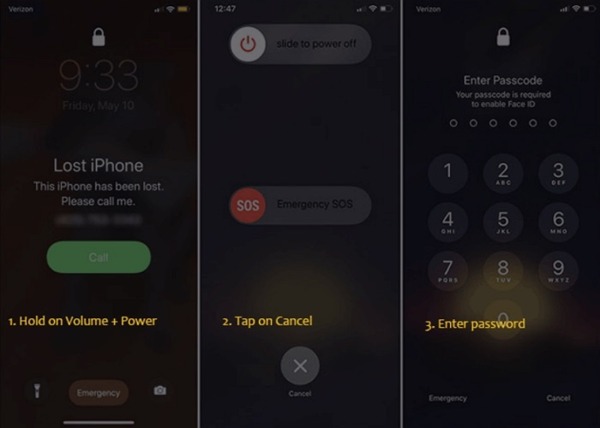 Lås op for mistet iPhone-adgangskode