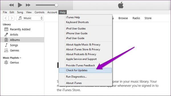 Update iTunes