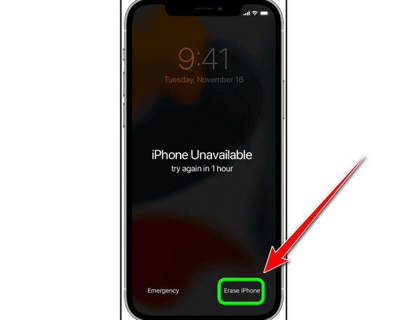 使用“抹掉 iPhone”选项