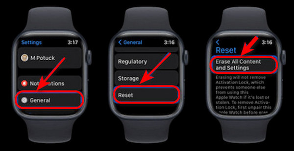 通过 Apple Watch 按钮
