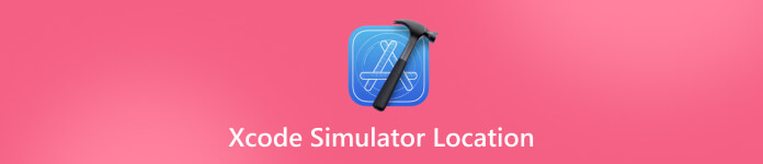 Umístění simulátoru Xcode
