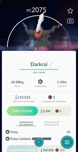 Darkrai Pokemon GO