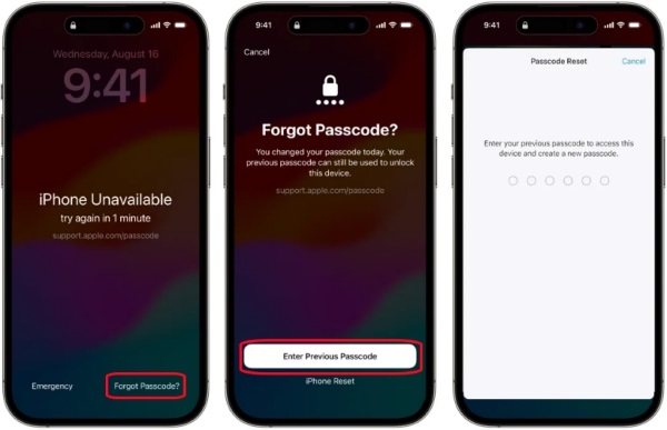 Διαγραφή κλειδώματος οθόνης iPhone χωρίς υπολογιστή