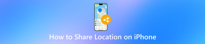 Как поделиться местоположением на iPhone