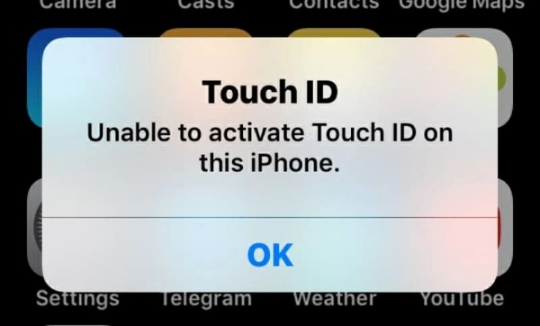 ID Sentuh iPhone Tidak Berfungsi