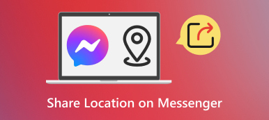 Standort im Messenger teilen