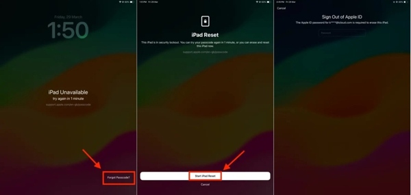 Mở khóa iPados17