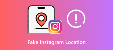 Поддельное местоположение в Instagram S