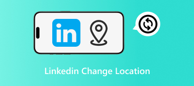 Linkedin 場所の変更 S
