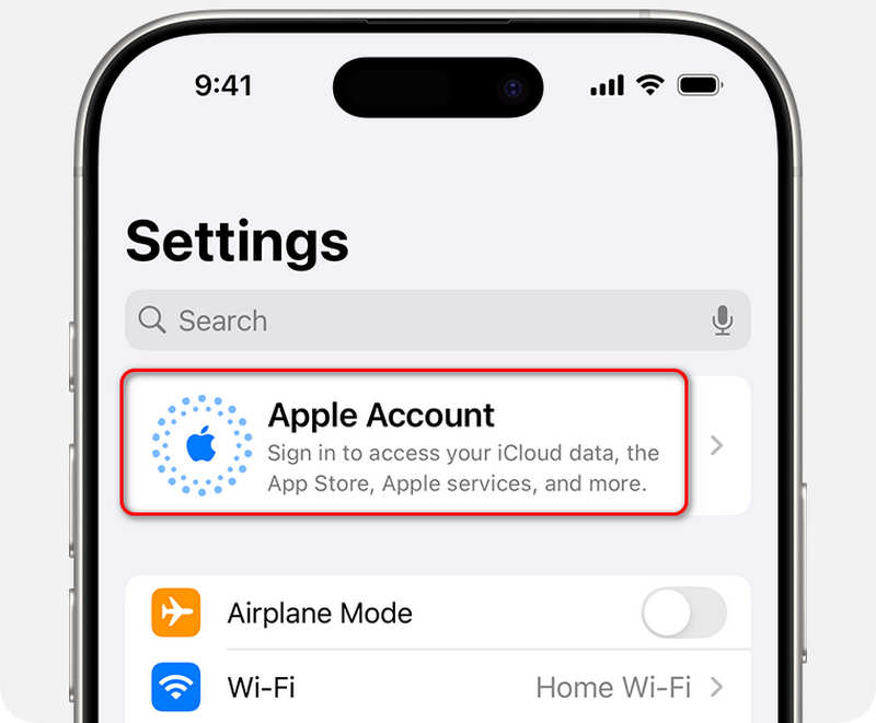 RE Sign In to Apple ID