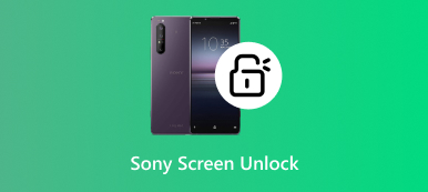 Odblokowanie ekranu Sony