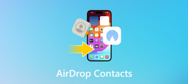 Contatos do AirDrop
