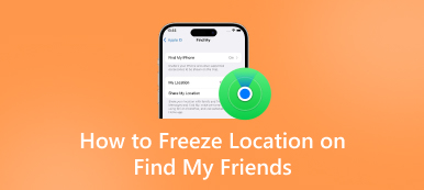 Cách đóng băng vị trí trên Tìm bạn bè của tôi