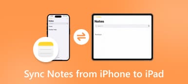 Sincronizar notas iPhone iPad