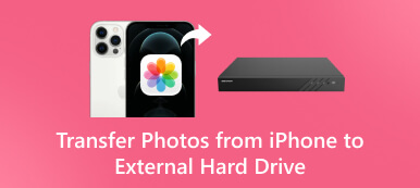 将 iPhone 中的照片传输到外部硬盘