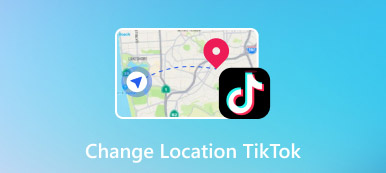 Изменить местоположение TikTok