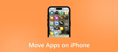 在 iPhone 上移动应用