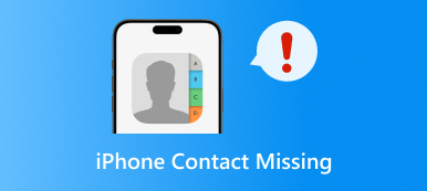 iPhone-yhteystieto puuttuu