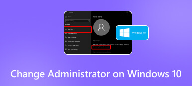 Zmień administratora w systemie Windows 10