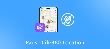 Life360の位置情報の一時停止