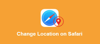 Changer l’emplacement sur Safari