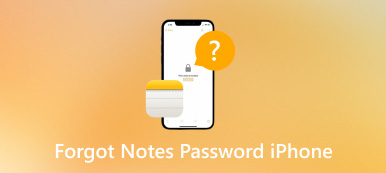Am uitat parola pentru note iPhone